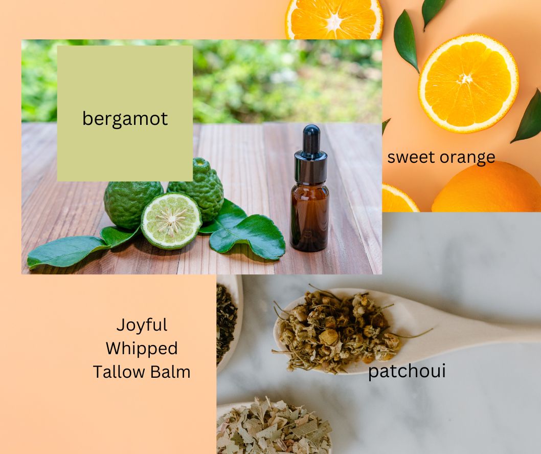 Whipped Joyful Tallow Balm -Mood Enhancing Moisturizer