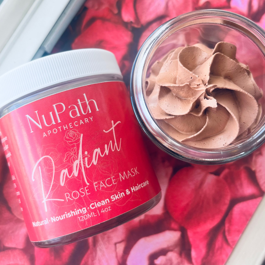 Rose Face Mask - Natural Clay Detox for Radiant Skin
