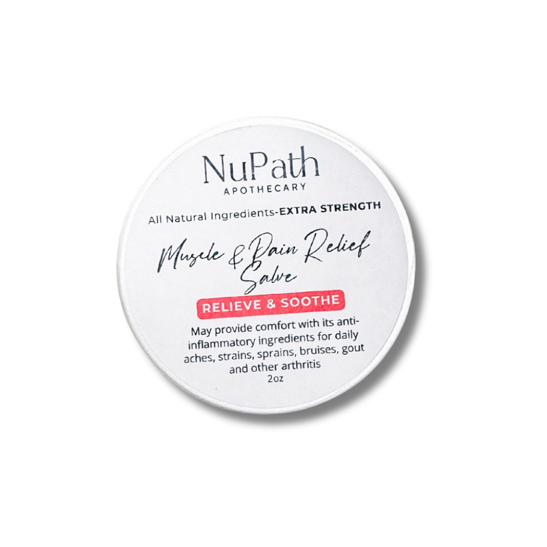 Muscle &amp; Pain Relief Extra Strength- Natural Herbal Pain Management